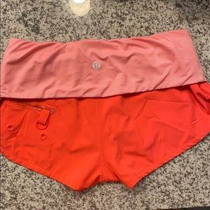Damaged Lulu shorts